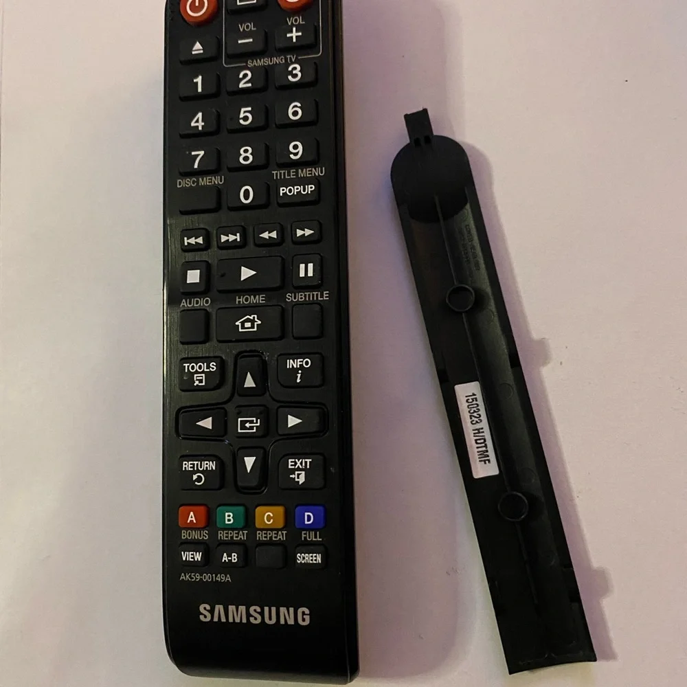 Samsung AK59-00149A tv remote control tested